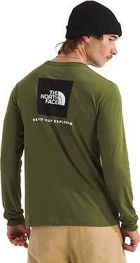 The North Face Men's Evolution Box NSE Long Sleeve Graphic T-shirt