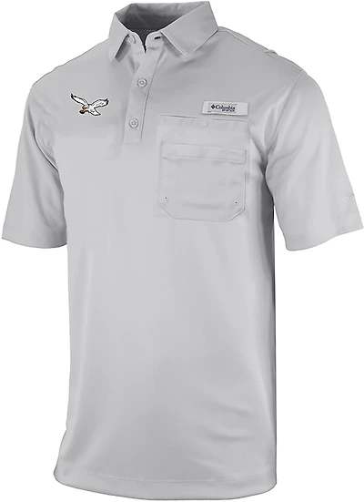 Columbia Sportswear Men's Philadelphia Eagles Flycaster Pocket Polo Shirt