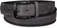 Columbia Sportswear Men's 35mm Fabric with Leather Overlay Belt