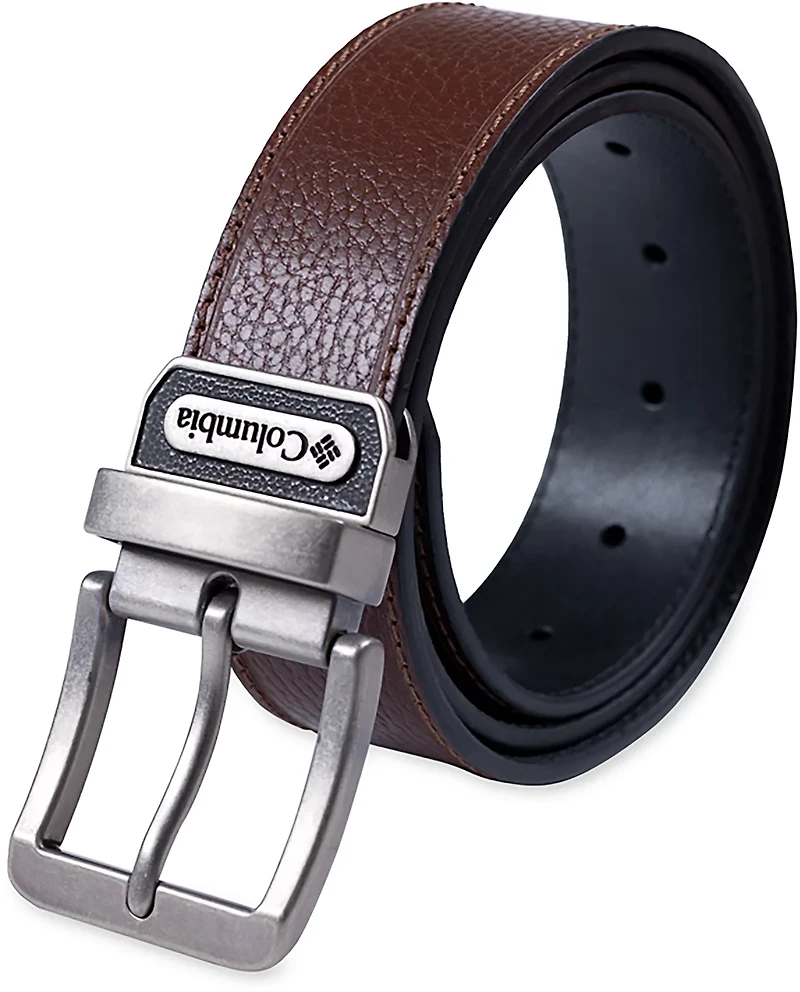 Columbia Sportswear Men's 38mm Reversible Pebble to Smooth Belt