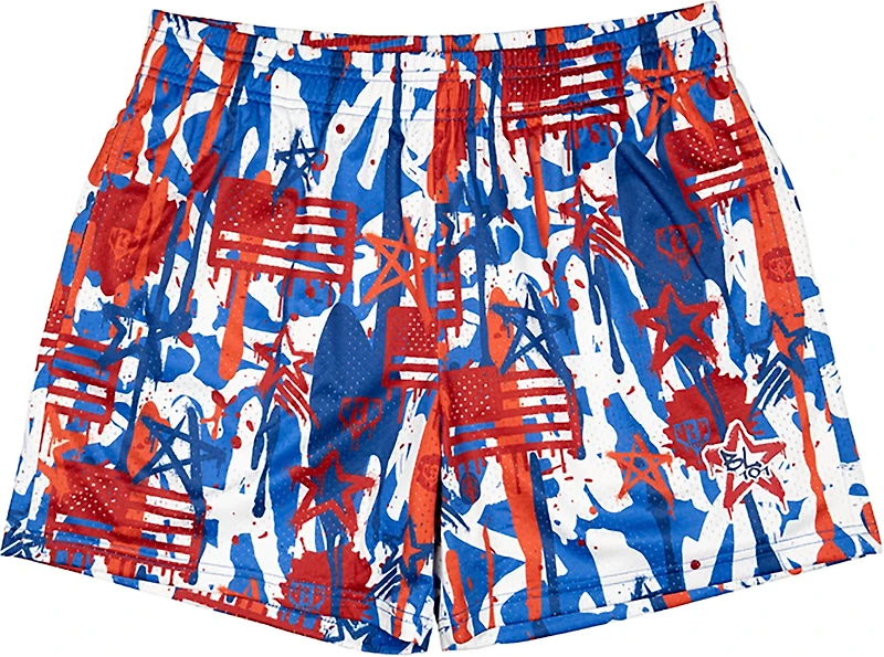 Baseball Lifestyle 101 Adults' Graffiti Stars Shorts