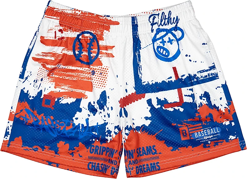 Baseball Lifestyle 101 Youth Graffiti Shorts