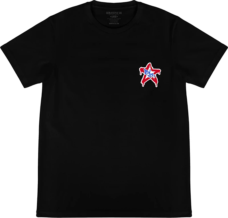 Baseball Lifestyle 101 Adults' Graffiti Stars T-shirt