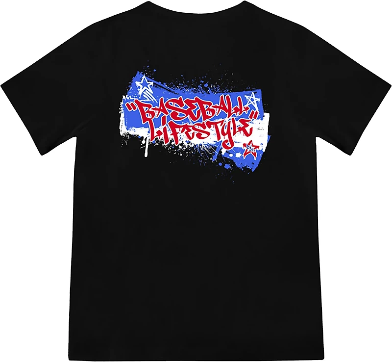 Baseball Lifestyle 101 Youth Graffiti Stars T-shirt
