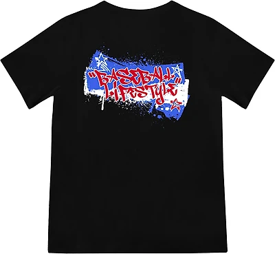 Baseball Lifestyle 101 Youth Graffiti Stars T-shirt