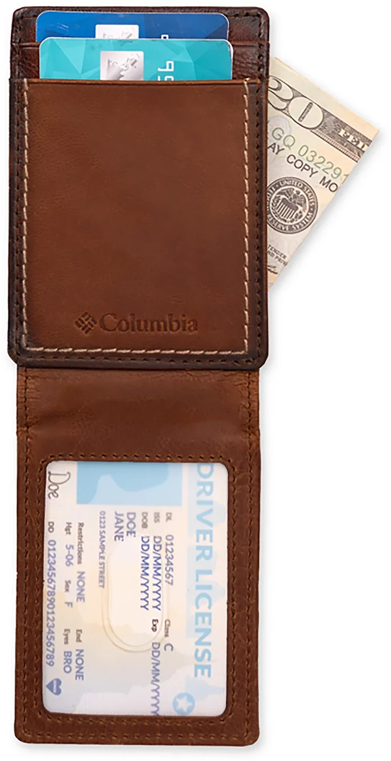 Columbia Sportswear Zion Park Wide Magnetic Front Pocket Wallet
