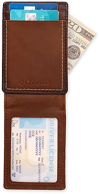 Columbia Sportswear Zion Park Wide Magnetic Front Pocket Wallet