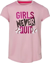 BCG Girls' Training Turbo Never Quit Graphic T-shirt