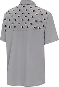 Antigua Men's University of Texas at San Antonio Scatter Print Button Down Shirt