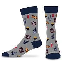 For Bare Feet Adults' Auburn Tailgate Dress Trouser Socks