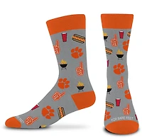 For Bare Feet Adults' Clemson Tailgate Dress Trouser Socks