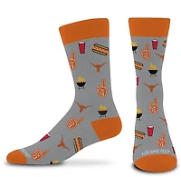 For Bare Feet Adults' Texas Tailgate Dress Trouser Socks