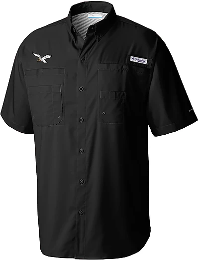 Columbia Sportswear Men's Philadelphia Eagles Tamiami Short Sleeve Shirt