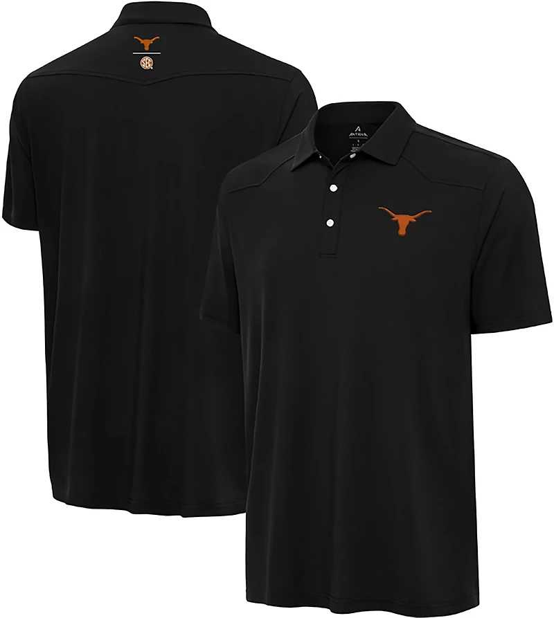 Antigua Men's Texas Longhorns SEC Western Polo Shirt