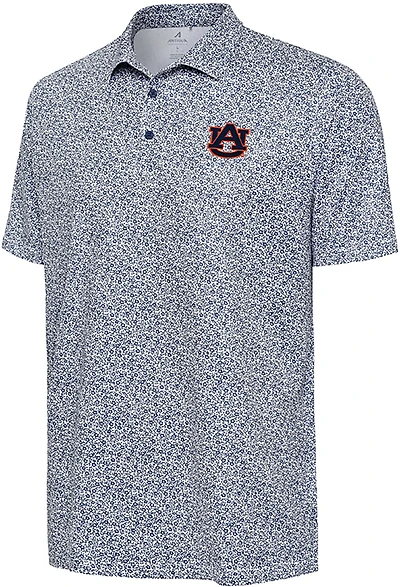 Antigua Men's Auburn Field Ditsy Polo Shirt