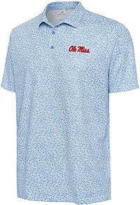 Antigua Men's Ole Miss Field Ditsy Polo Shirt