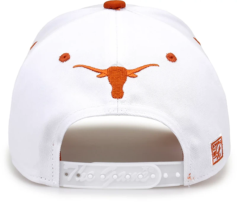 The Game Men's Texas Longhorns Nickname Classic Bar Snapback Hat