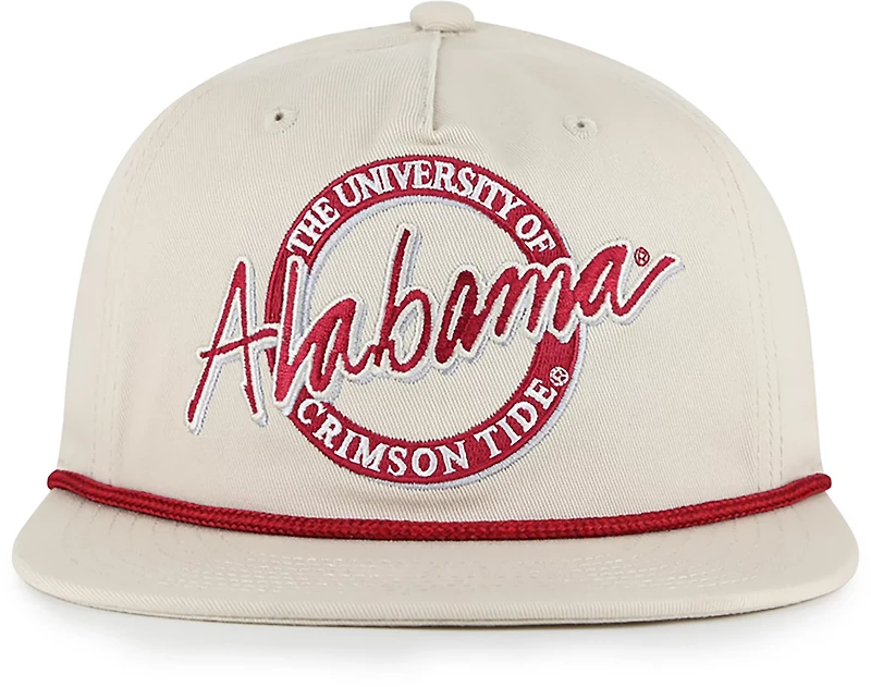 The Game Adults' Alabama Crimson Tide Original Circle Rope Cap