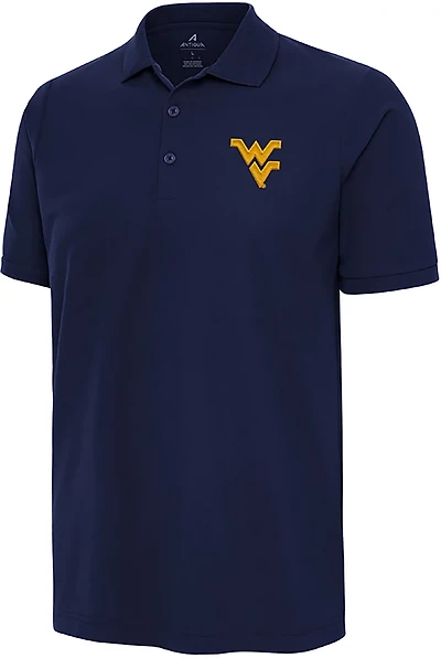 Antigua Men's University of West Virginia Legacy Pique Polo