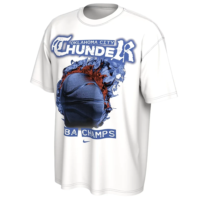 Nike Adult Oklahoma City Thunder 2025 NBA Finals Champions Celebration Parade Roster Short Sleeve T-Shirt
