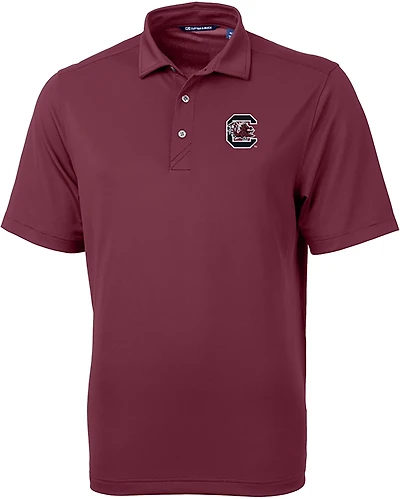 Cutter & Buck Men's University of South Carolina Virtue Stripe Polo Shirt