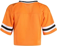 Hype and Vice Women's Tennessee Volunteers Cropped Football Jersey T-shirt