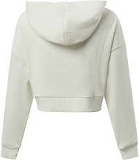 Hype and Vice Women's LSU Tigers Warm Up Cropped Hoodie