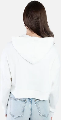 Hype and Vice Women's Texas Longhorns Warm Up Cropped Hoodie