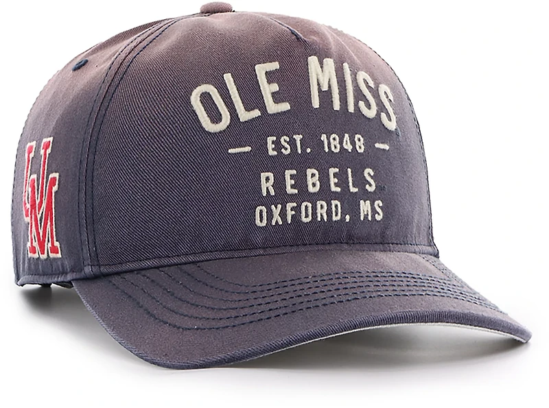 47 Adults' Ole Miss Dusted Laramie Hitch Cap