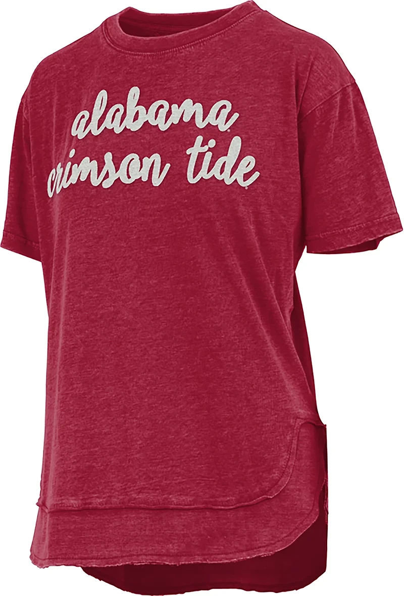 Pressbox Women's Alabama Chelsea Chenille Script T-shirt
