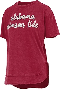 Pressbox Women's Alabama Chelsea Chenille Script T-shirt