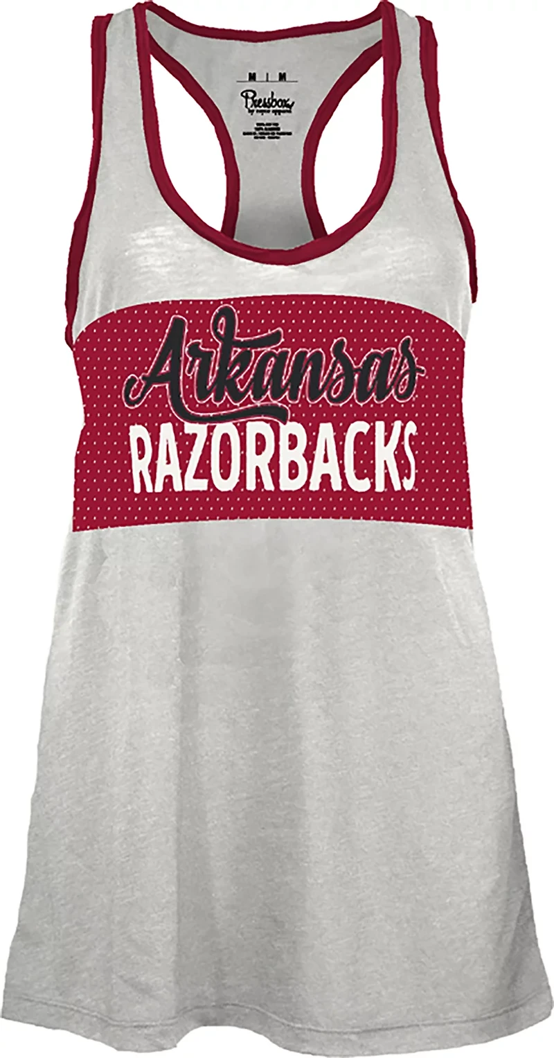 Pressbox Women's Arkansas Tracy Slub Tank Top