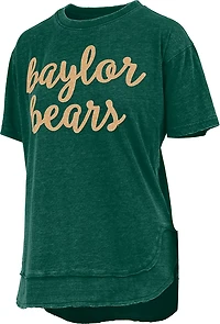 Pressbox Women's Baylor Chelsea Chenille Script T-shirt