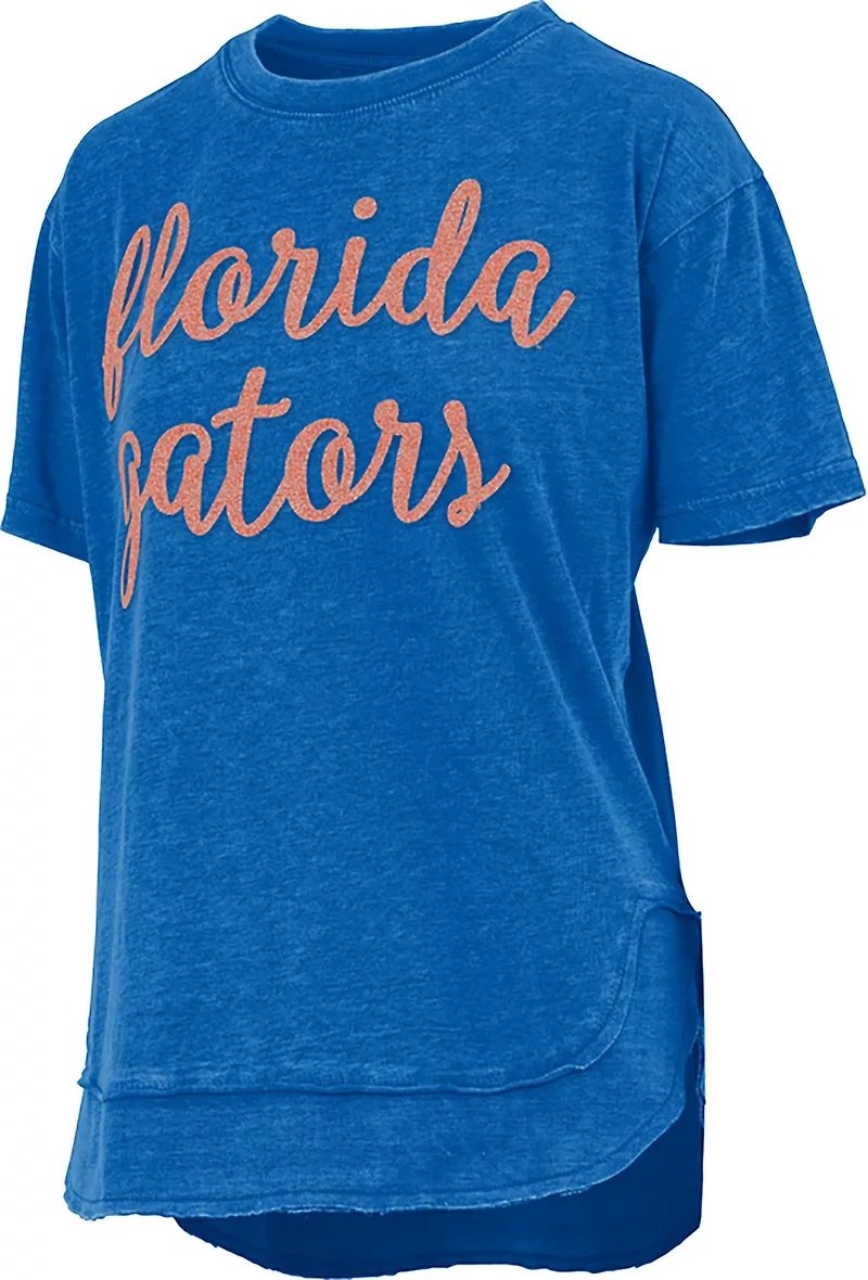 Pressbox Women's Florida Chelsea Chenille Script T-shirt