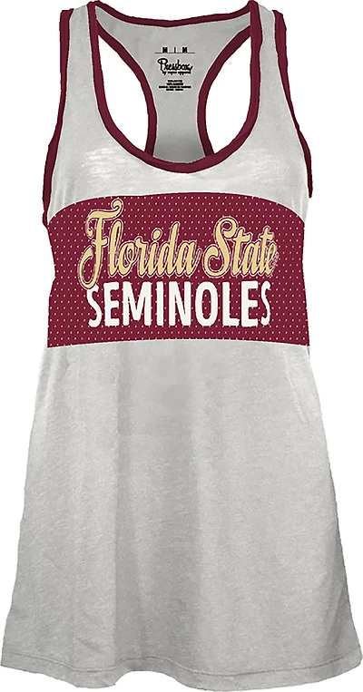 Pressbox Women's Florida State Tracy Slub Tank Top