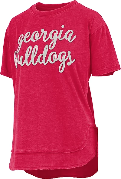 Pressbox Women's Georgia Chelsea Chenille Script T-shirt