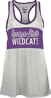 Pressbox Women's Kansas State Tracy Slub Tank Top