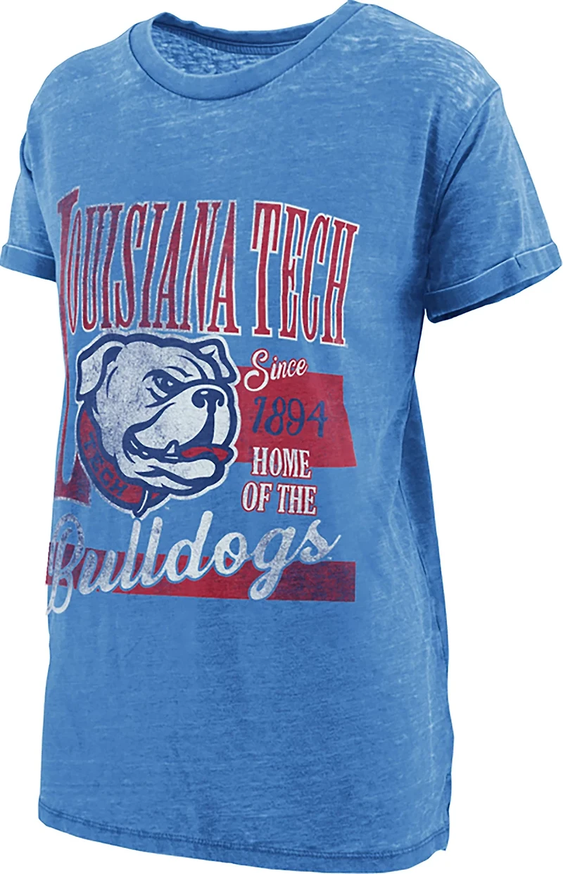 Pressbox Women's Louisiana Tech Stephen Boyfriend T-shirt