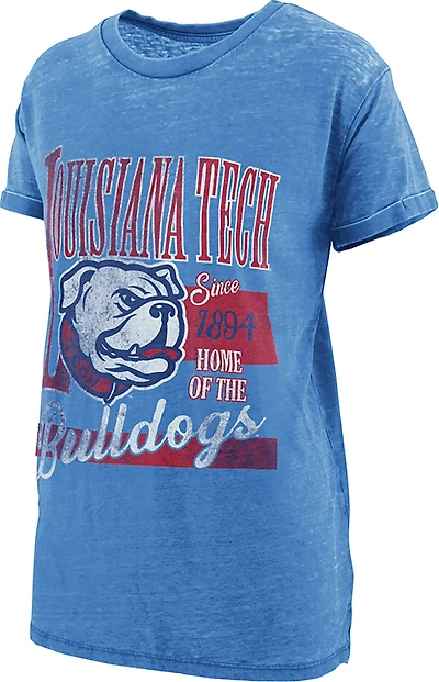 Pressbox Women's Louisiana Tech Stephen Boyfriend T-shirt