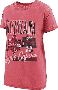 Pressbox Women's Louisiana-Lafayette Stephen Boyfriend T-shirt