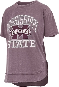 Pressbox Women's Mississippi State Wayne Poncho T-shirt