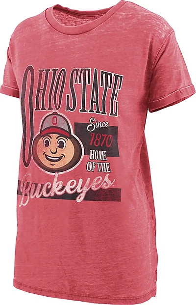 Pressbox Women's Ohio State Stephen Boyfriend T-shirt