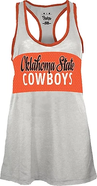 Pressbox Women's Oklahoma State Tracy Slub Tank Top
