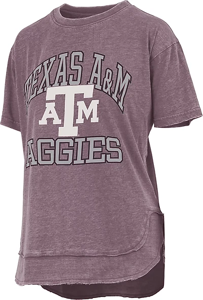 Pressbox Women's Texas A&M Wayne Poncho T-shirt