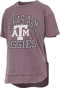 Pressbox Women's Texas A&M Wayne Poncho T-shirt