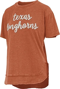 Pressbox Women's Texas Chelsea Chenille Script T-shirt