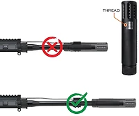 XTS Tactical Fake Suppressor/Flash Hider