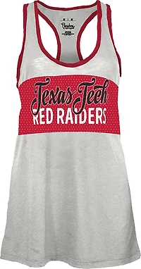 Pressbox Women's Texas Tech Tracy Slub Tank Top