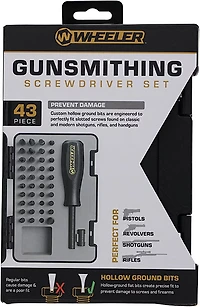 Wheeler 43-Piece Gunsmithing Screwdriver Set