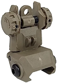 XTS Tactical Polymer Flip-Up Rear Sight